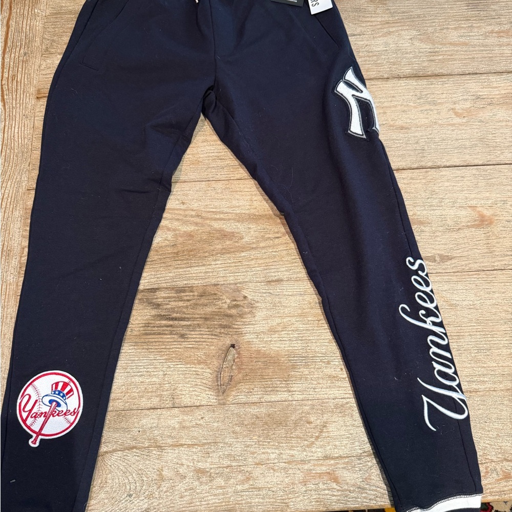 Urban Outfitters Navy Yankees Track Pants